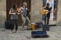 busking