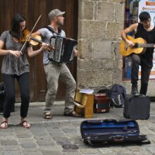 busking